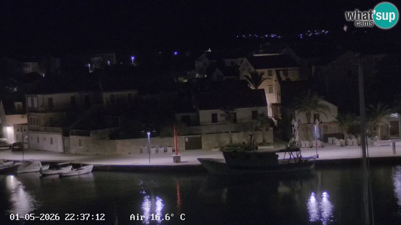 Webcam Hvar Vrboska marina | Dalmazia