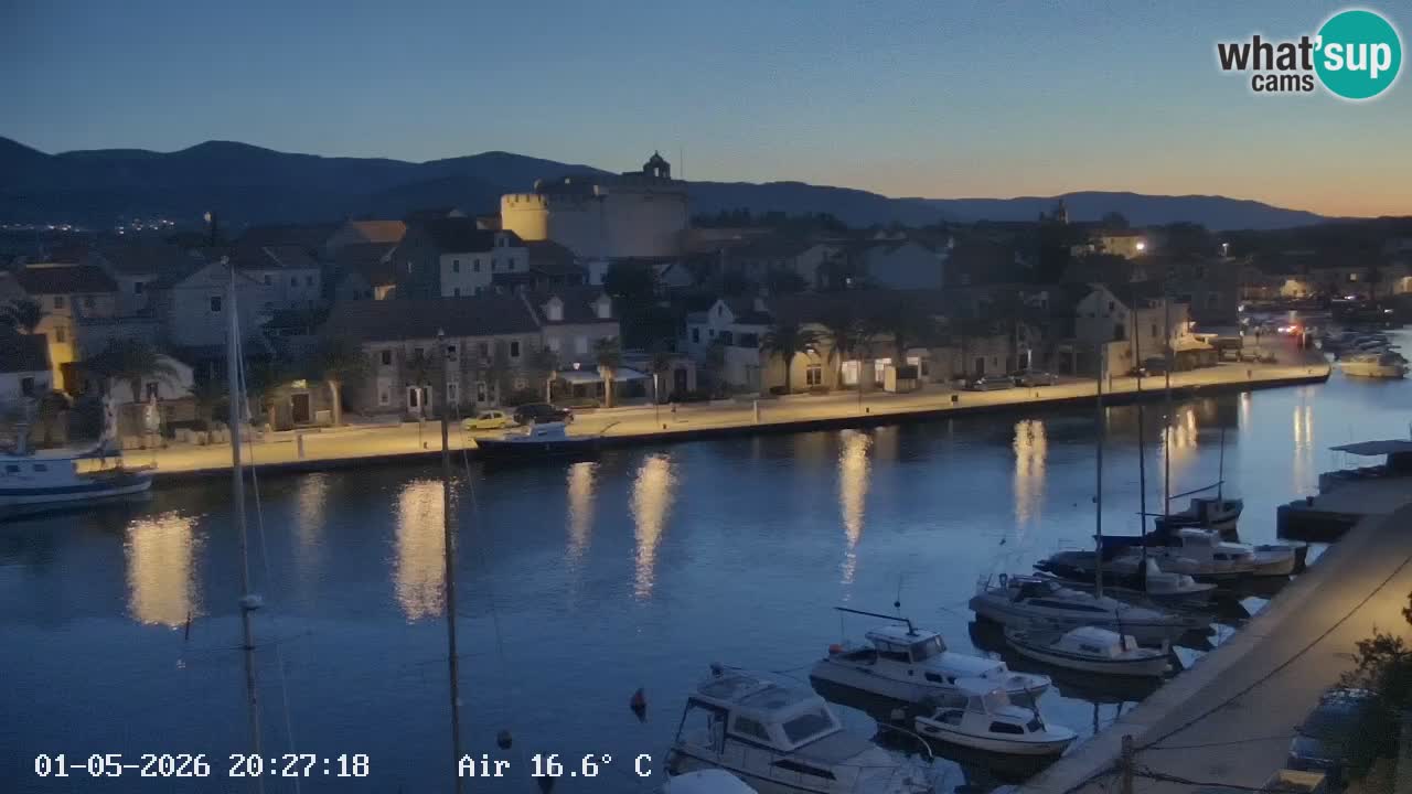Webcam Vrboska marina | Hvar Insel | Dalmatien