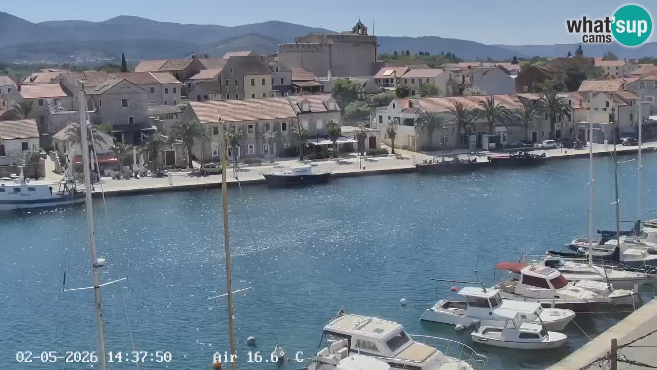 Livecam Hvar Vrboska marina | Île de Hvar | Dalmatia