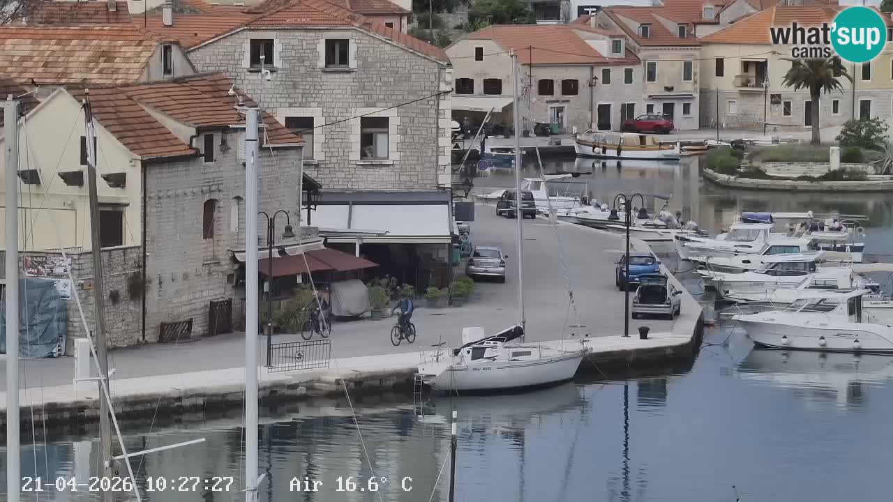 Webcam Vrboska marina | Hvar Insel | Dalmatien