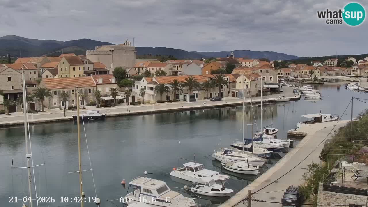 Livecam Vrboska marina | Hvar island | Dalmatia