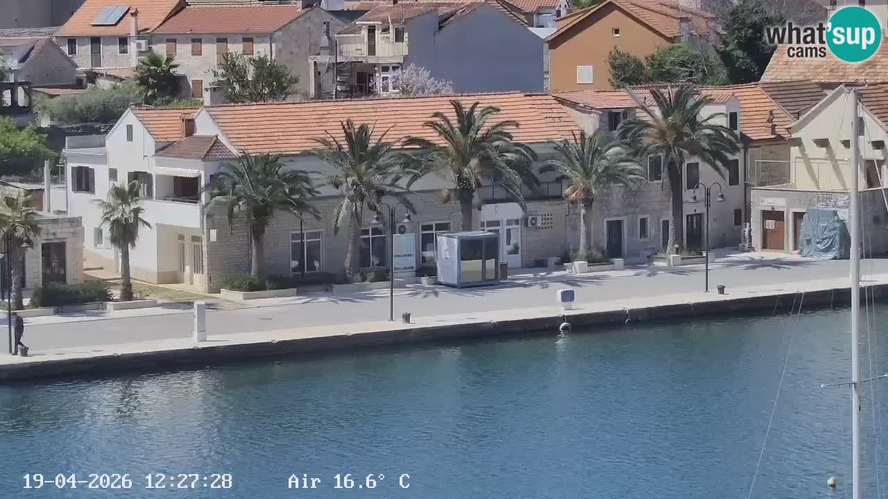 Webcam Vrboska marina | Hvar Insel | Dalmatien
