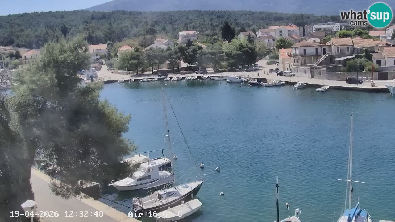 Webcam Hvar Vrboska marina | Dalmazia