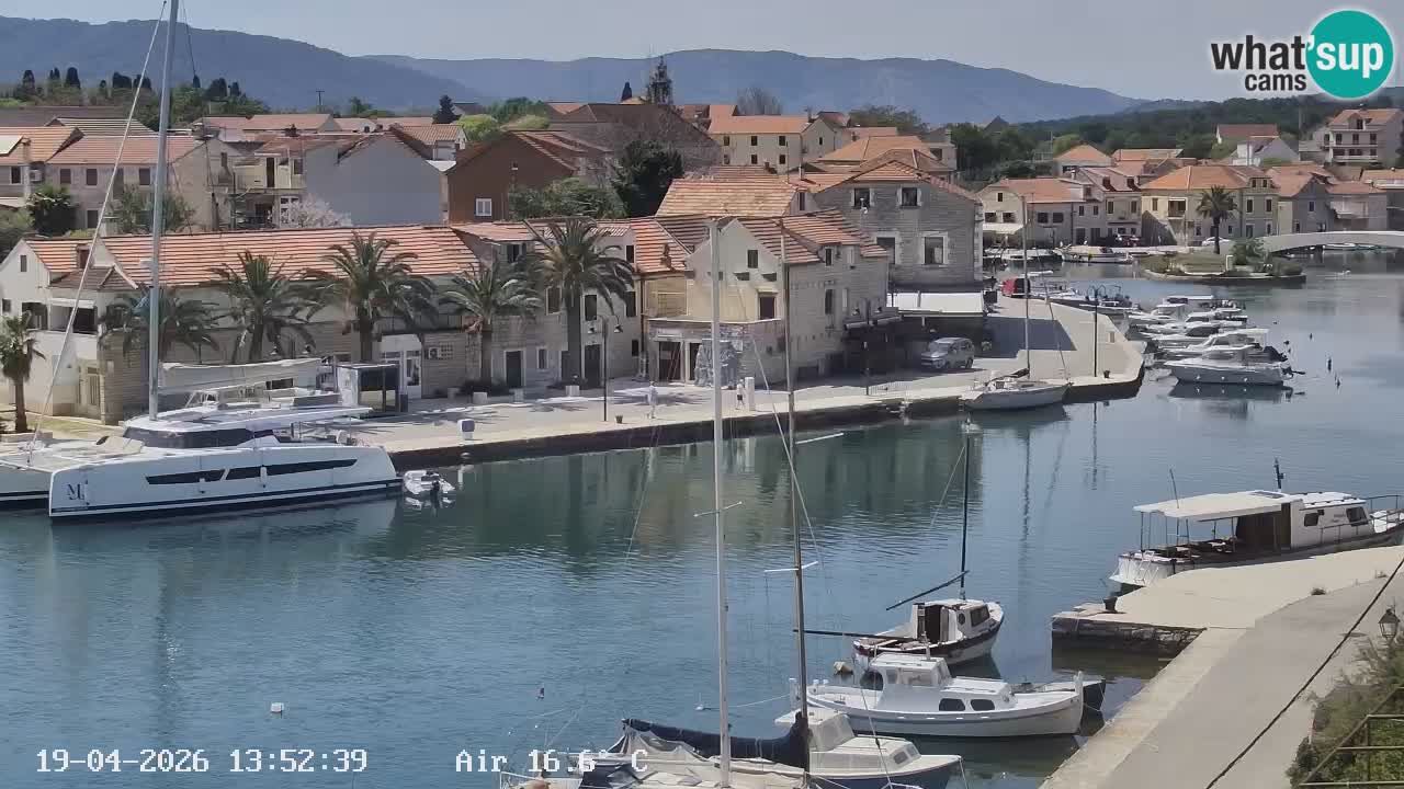 Webcam Hvar Vrboska marina | Dalmazia