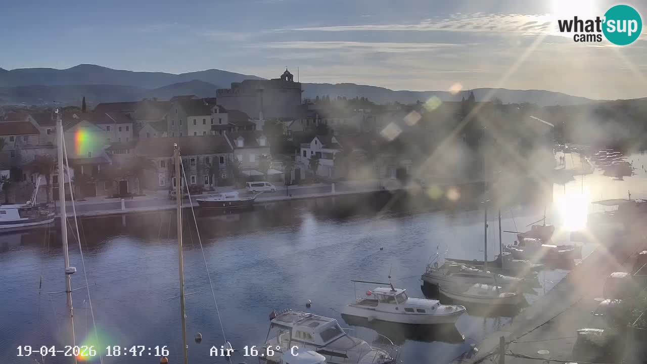 Webcam Vrboska marina | Hvar Insel | Dalmatien