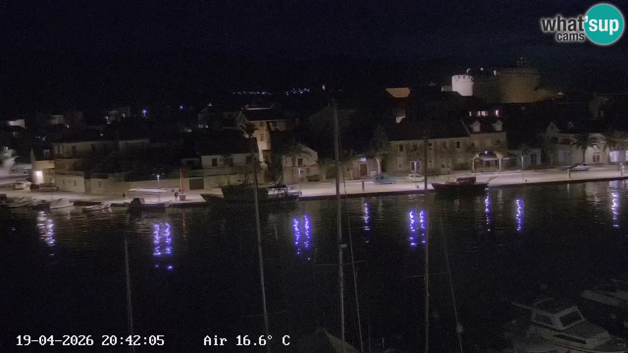 Webcam Hvar Vrboska marina | Dalmazia