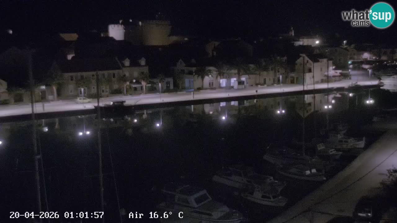 Livecam Hvar Vrboska marina | Île de Hvar | Dalmatia