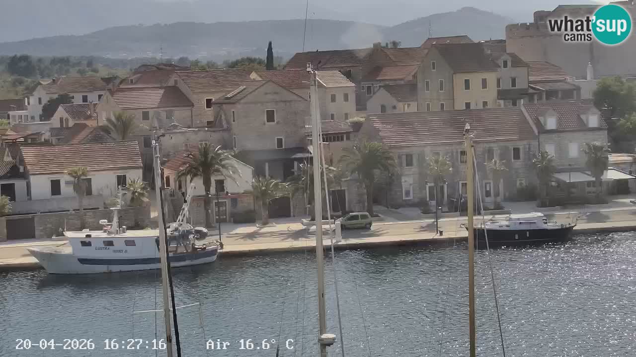 Livecam Vrboska marina | Hvar island | Dalmatia
