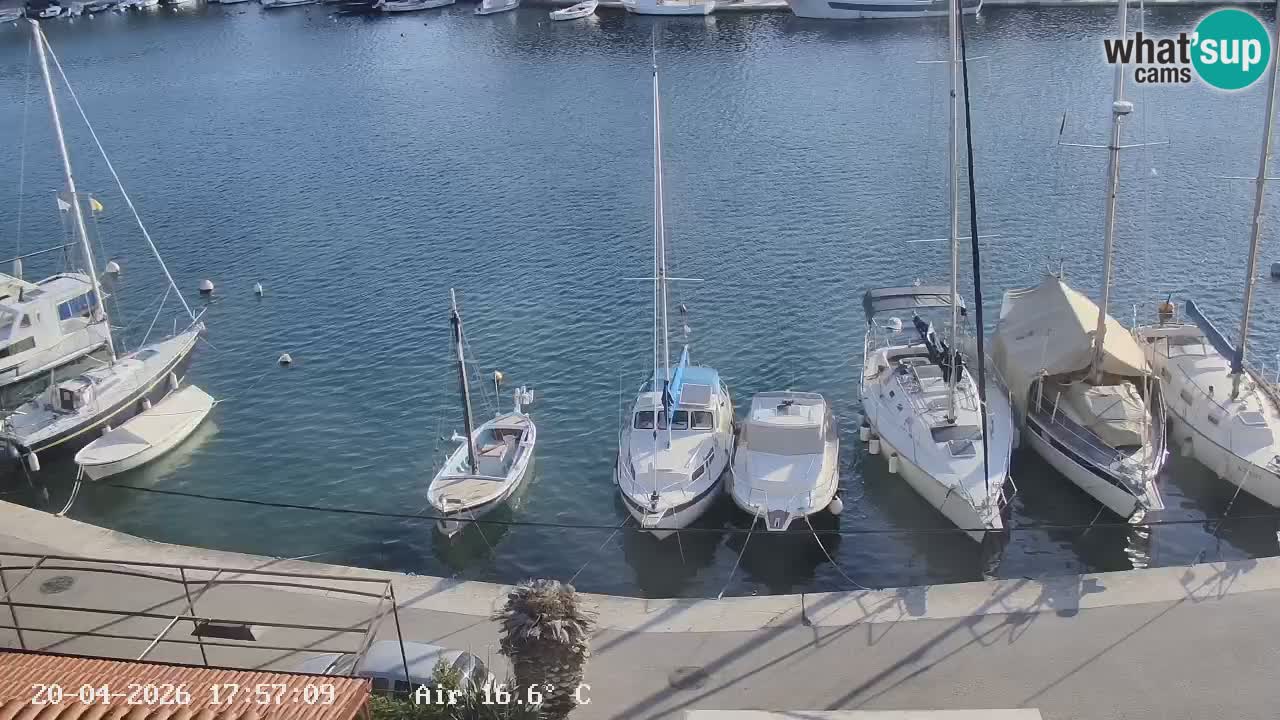 Webcam Vrboska marina | Hvar Insel | Dalmatien