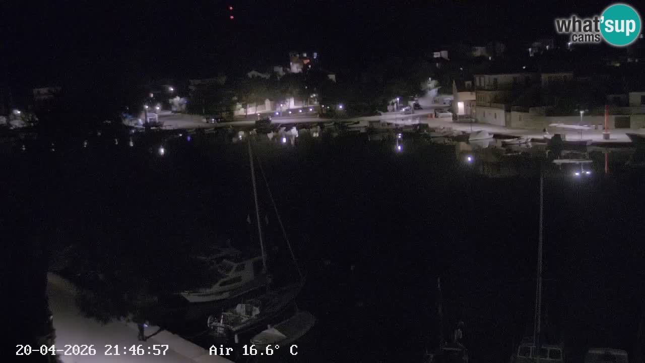 Livecam Vrboska marina | Hvar island | Dalmatia