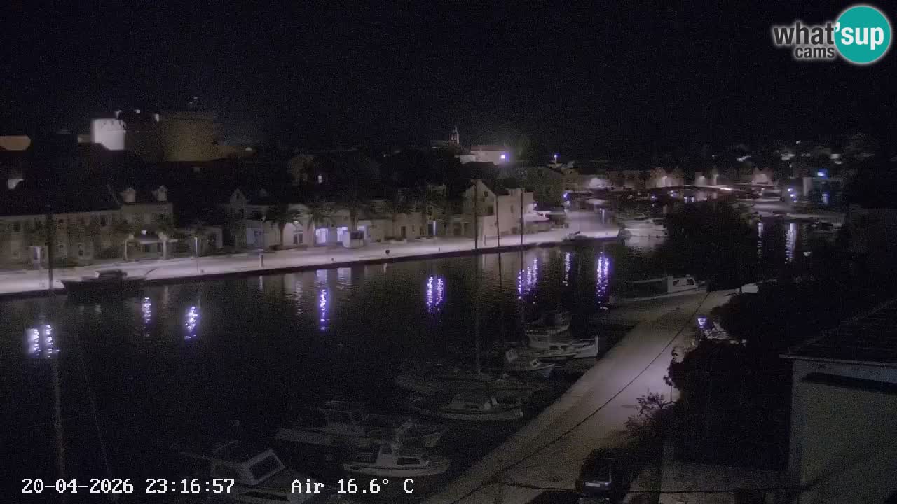 Webcam Vrboska marina | Hvar Insel | Dalmatien