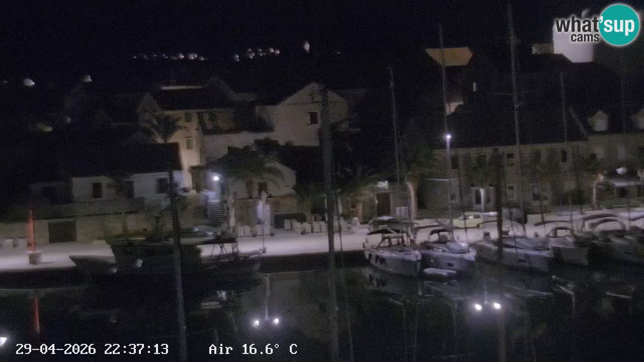 Livecam Hvar Vrboska marina | Île de Hvar | Dalmatia