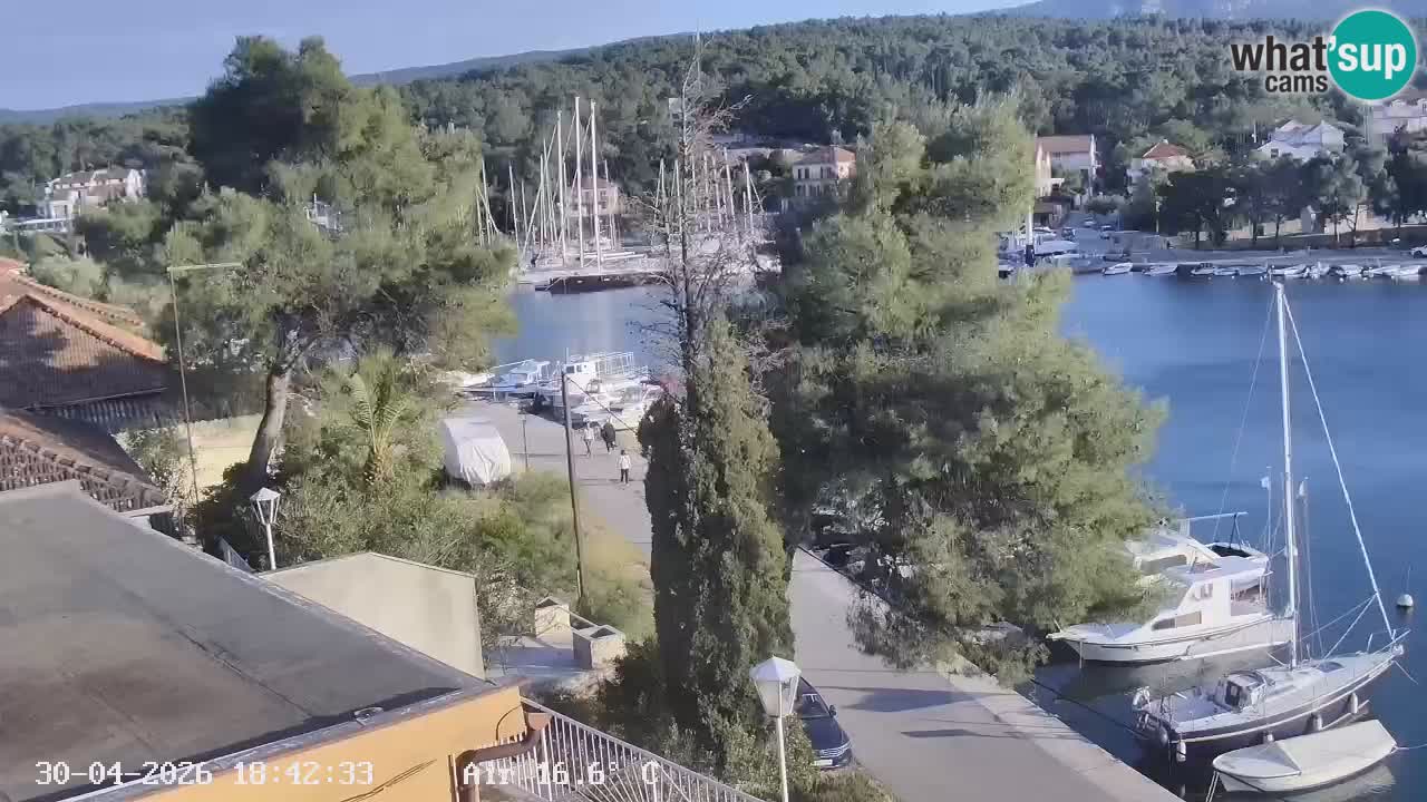Webcam Vrboska marina | Hvar Insel | Dalmatien