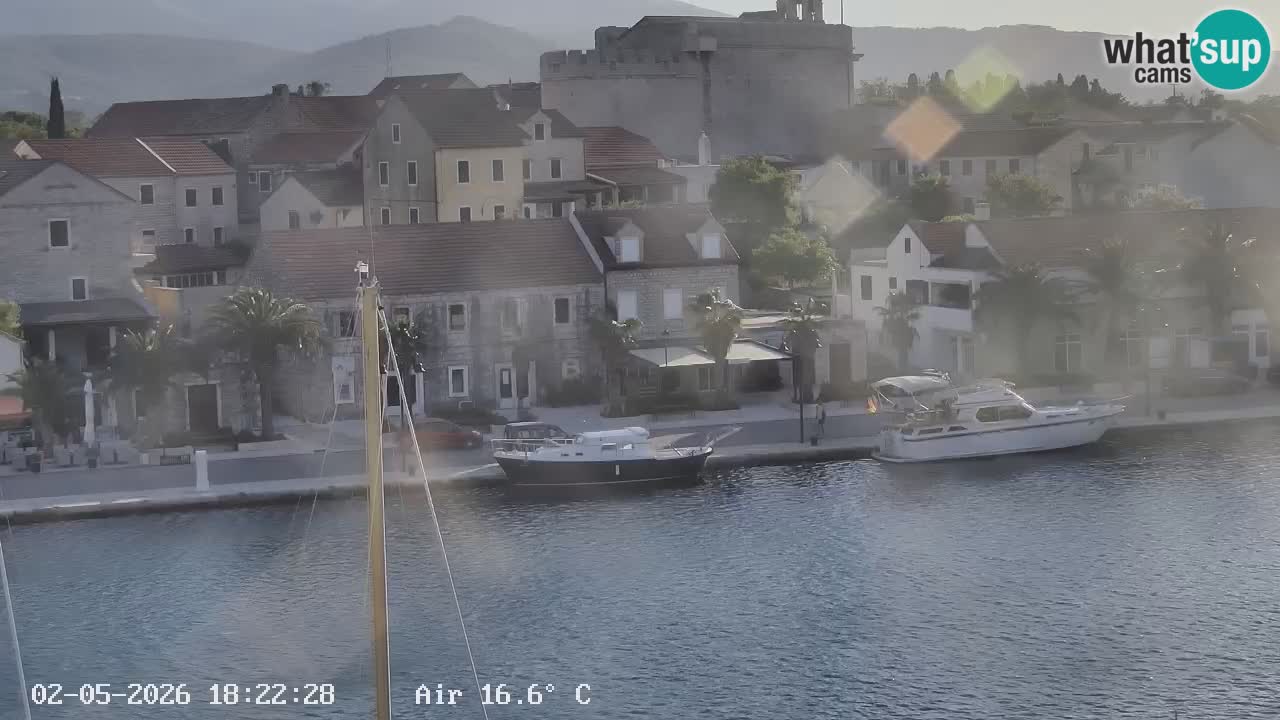 Web kamera Hvar Vrboska marina | otok Hvar | Dalmacija