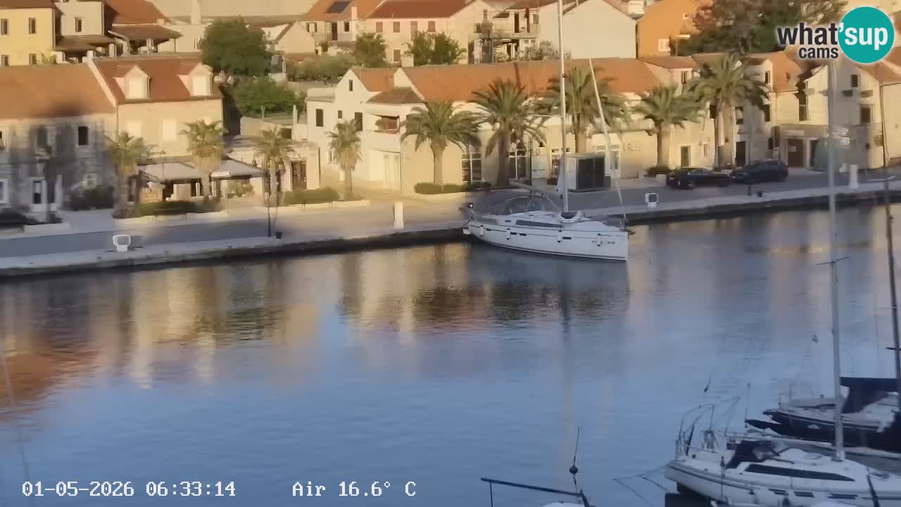 Web kamera Hvar Vrboska marina | otok Hvar | Dalmacija