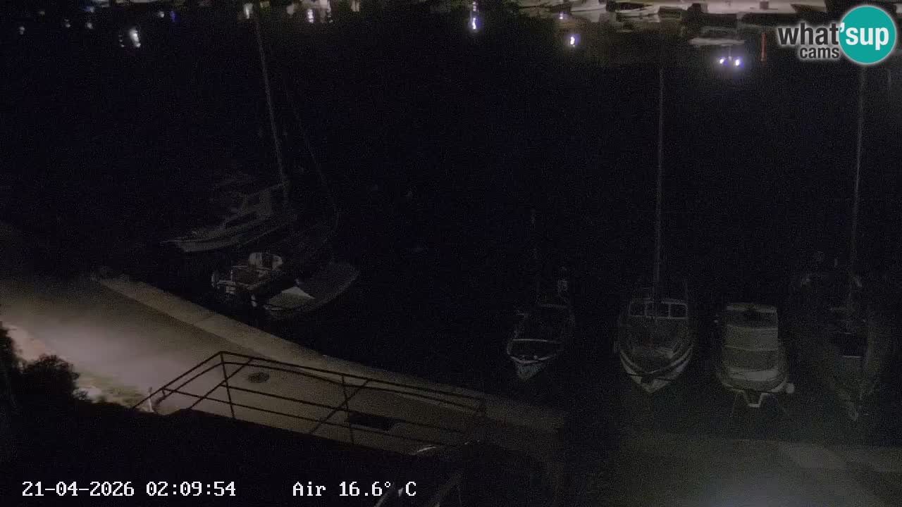 Webcam Vrboska marina | Hvar Insel | Dalmatien