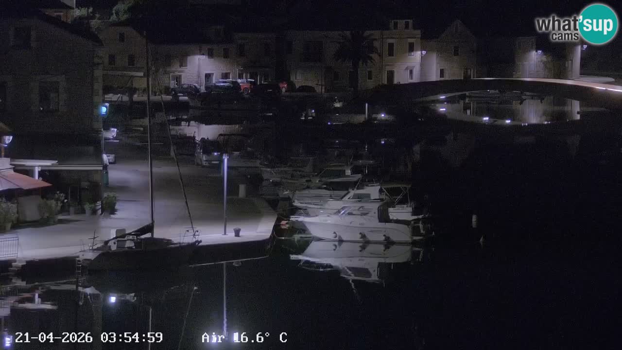 Livecam Vrboska marina | Hvar island | Dalmatia