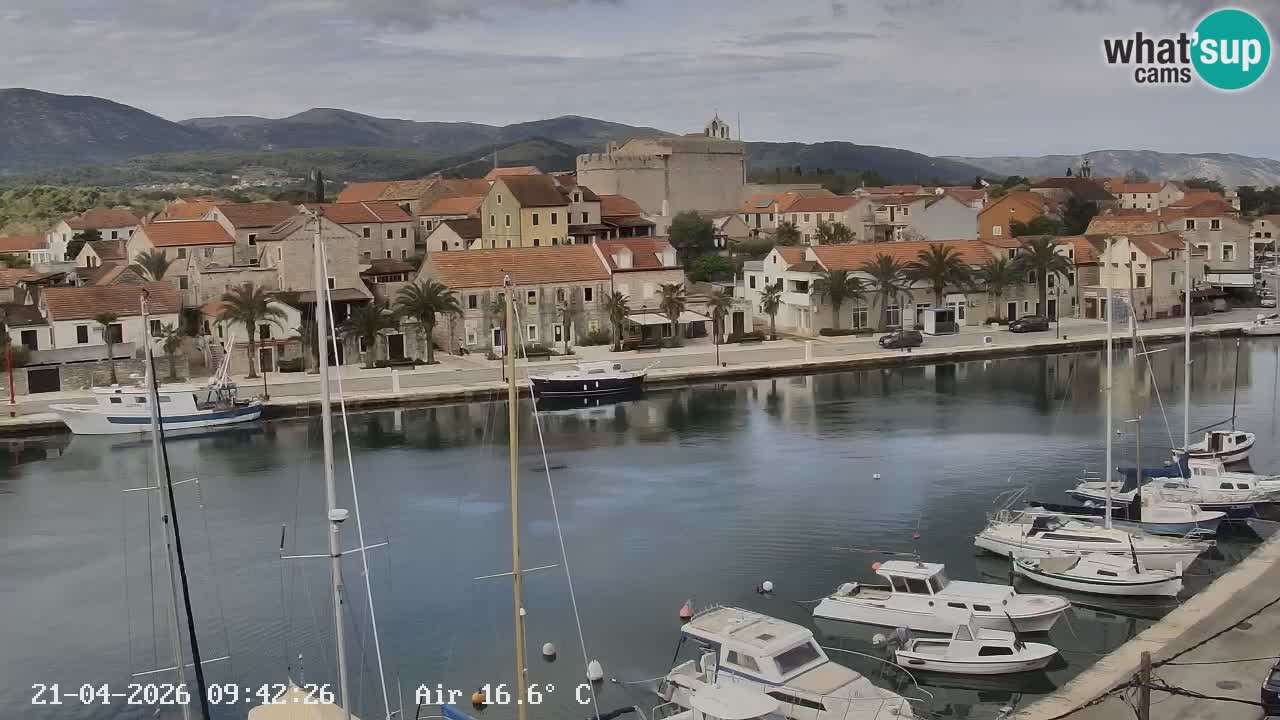 Webcam Hvar Vrboska marina | Dalmazia