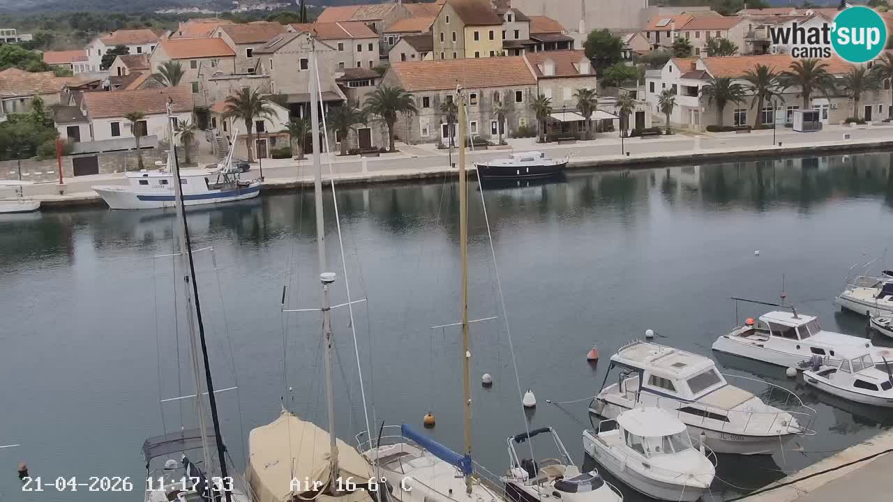 Livecam Vrboska marina | Hvar island | Dalmatia