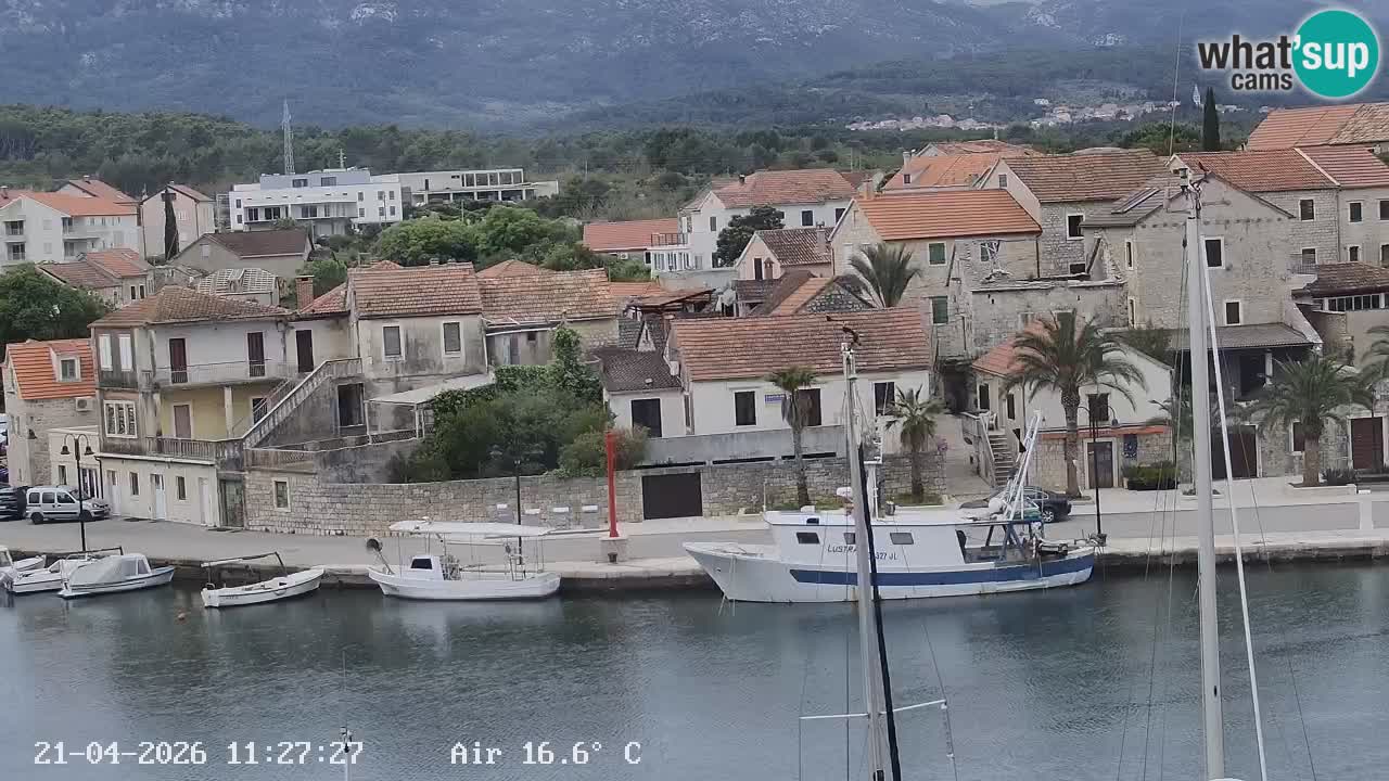 Web kamera Hvar Vrboska marina | otok Hvar | Dalmacija