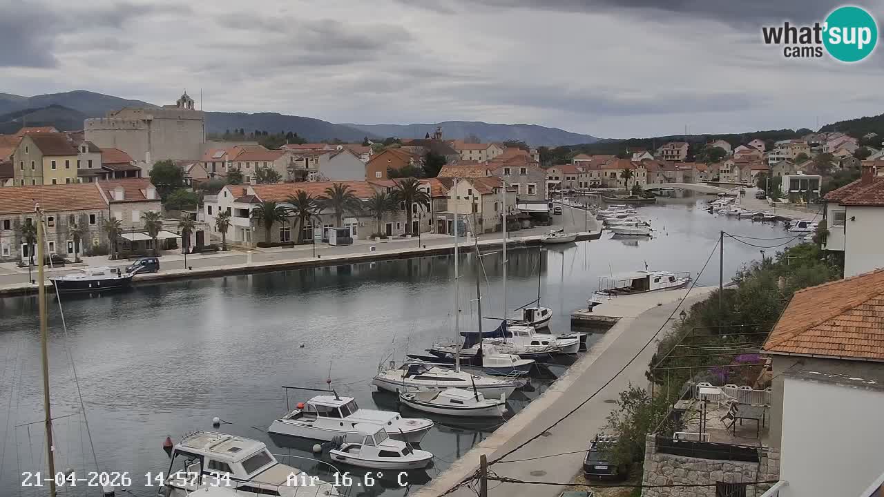 Livecam Vrboska marina | Hvar island | Dalmatia