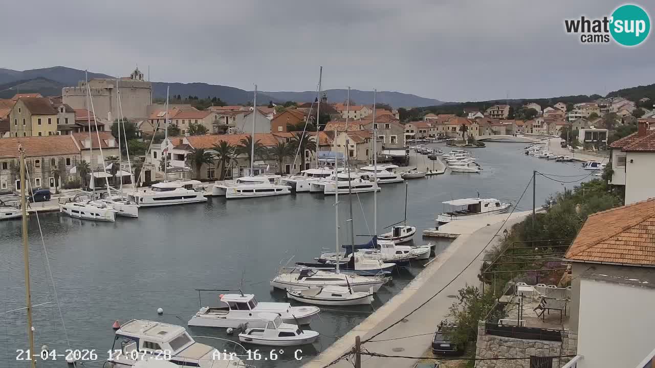Livecam Vrboska marina | Hvar island | Dalmatia