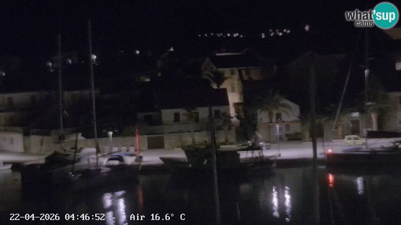 Livecam Vrboska marina | Hvar island | Dalmatia