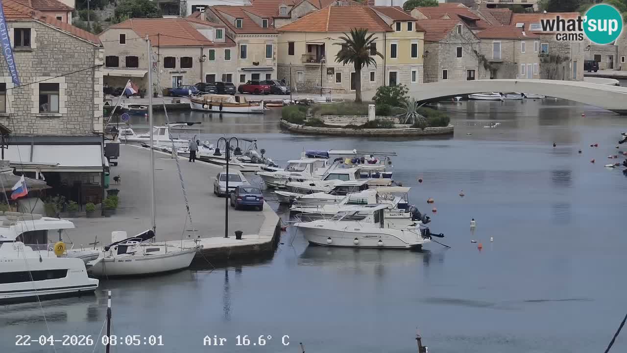 Webcam Hvar Vrboska marina | Dalmazia