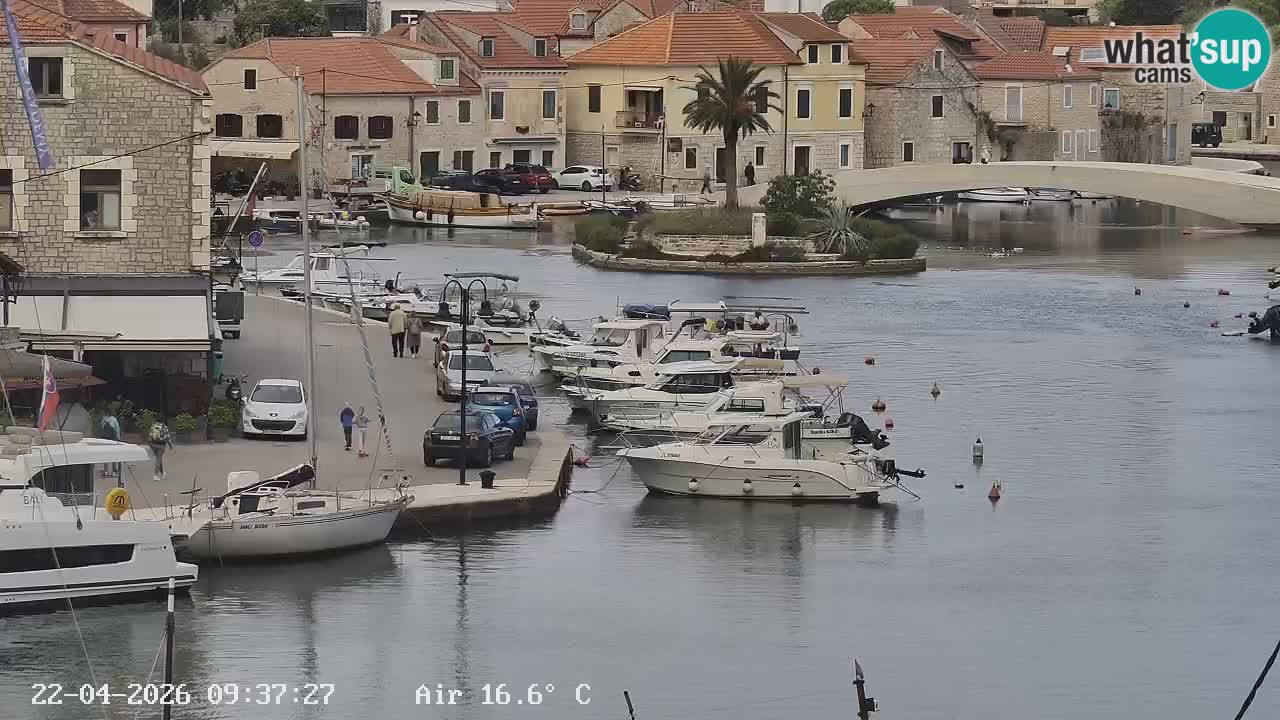 Webcam Hvar Vrboska marina | Dalmazia