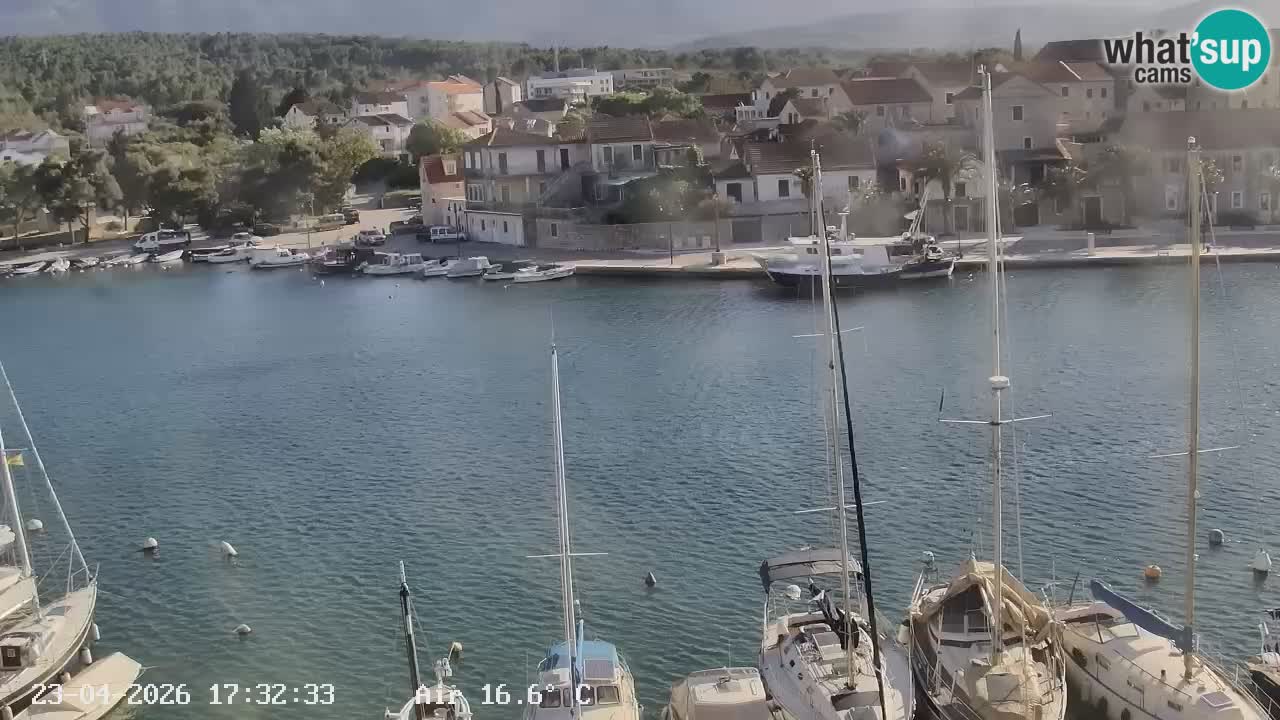 Web kamera Hvar Vrboska marina | otok Hvar | Dalmacija