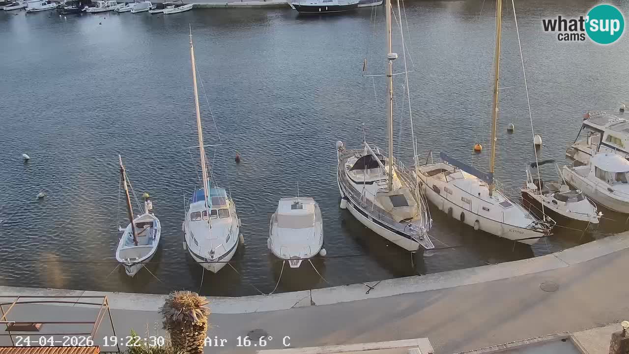Webcam Vrboska marina | Hvar Insel | Dalmatien