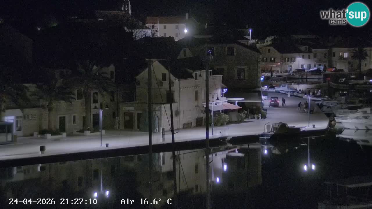Webcam Vrboska marina | Hvar Insel | Dalmatien