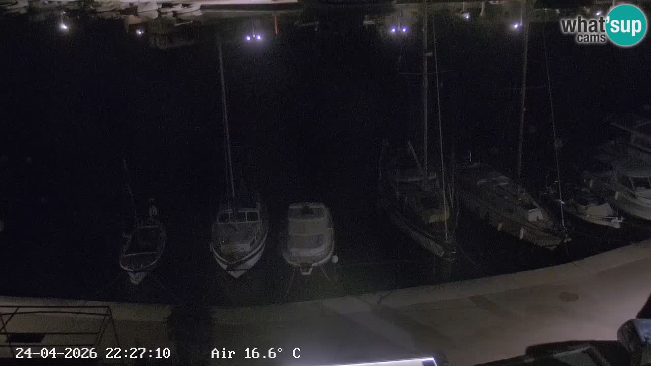 Livecam Vrboska marina | Hvar island | Dalmatia