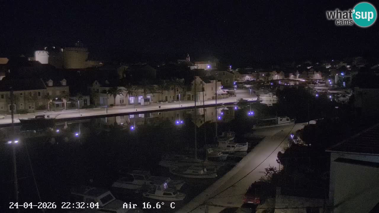 Webcam Vrboska marina | Hvar Insel | Dalmatien