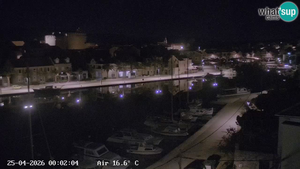 Webcam Hvar Vrboska marina | Dalmazia