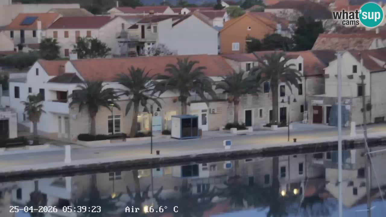 Webcam Hvar Vrboska marina | Dalmazia