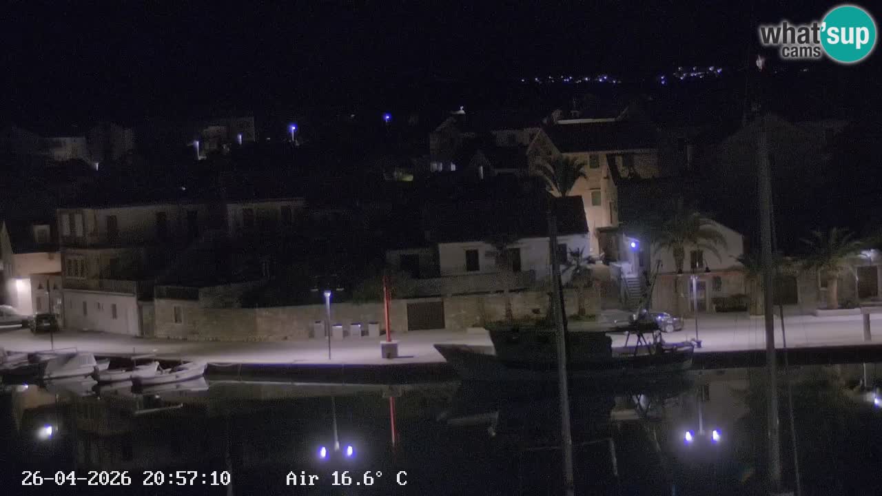 Webcam Hvar Vrboska marina | Dalmazia