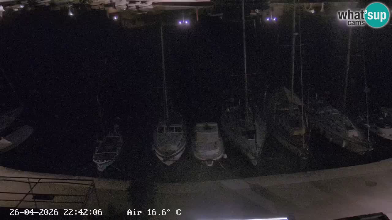 Webcam Hvar Vrboska marina | Dalmazia