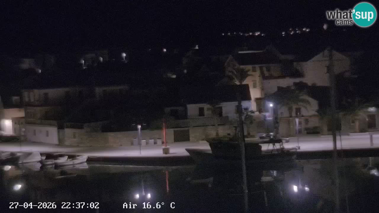 Livecam Vrboska marina | Hvar island | Dalmatia
