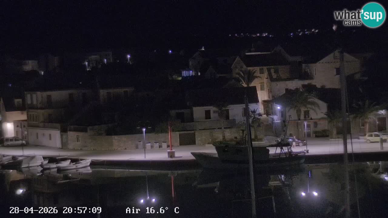 Livecam Vrboska marina | Hvar island | Dalmatia