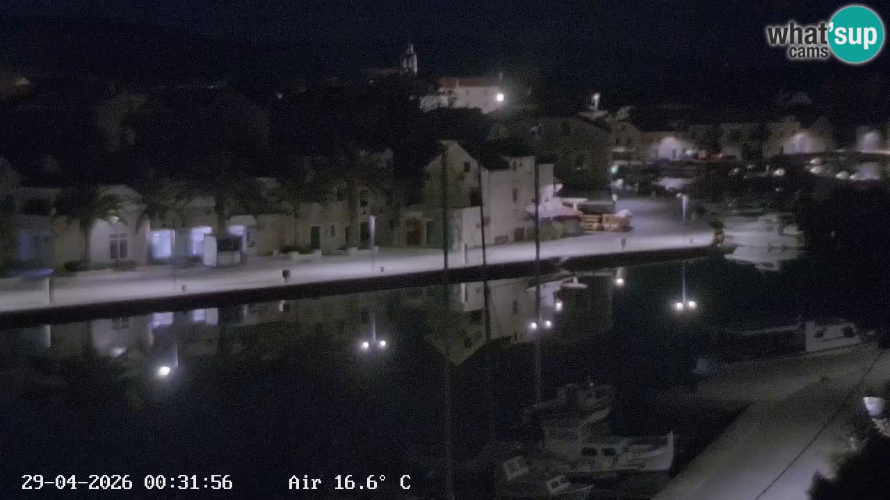 Webcam Hvar Vrboska marina | Dalmazia