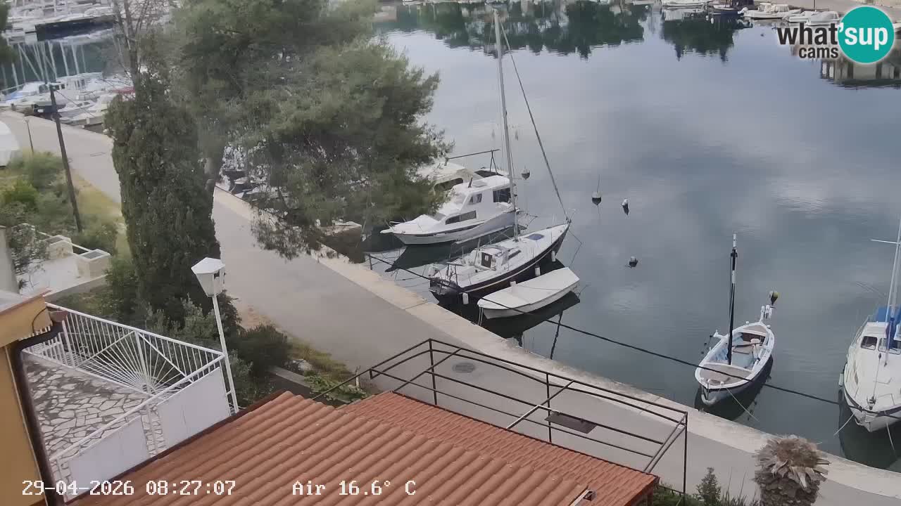 Webcam Vrboska marina | Hvar Insel | Dalmatien