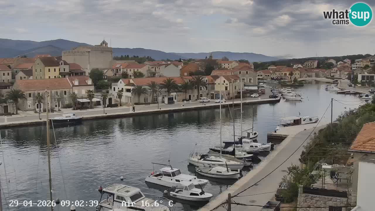 Livecam Vrboska marina | Hvar island | Dalmatia