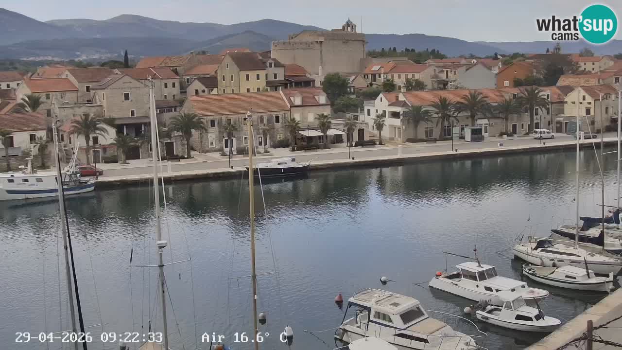 Livecam Vrboska marina | Hvar island | Dalmatia