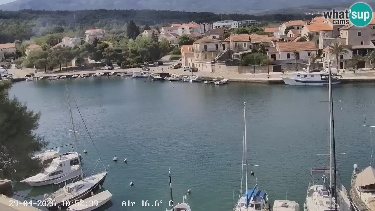 Livecam Vrboska marina | Hvar island | Dalmatia