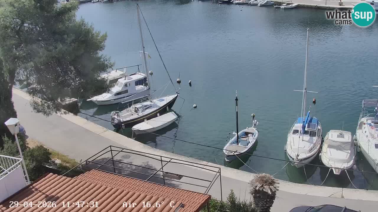 Livecam Vrboska marina | Hvar island | Dalmatia