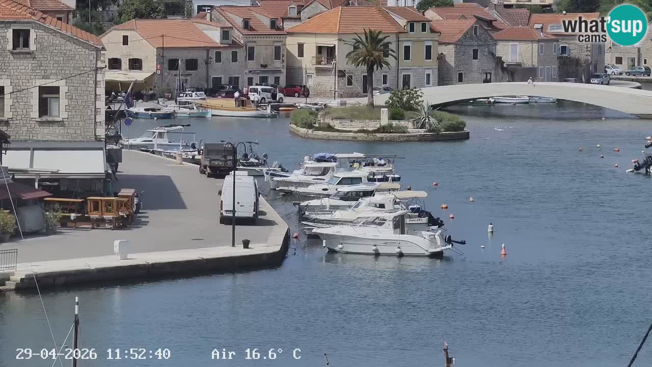 Livecam Vrboska marina | Hvar island | Dalmatia