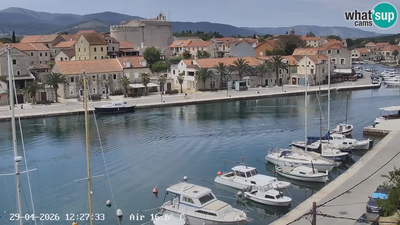 Web kamera Hvar Vrboska marina | otok Hvar | Dalmacija
