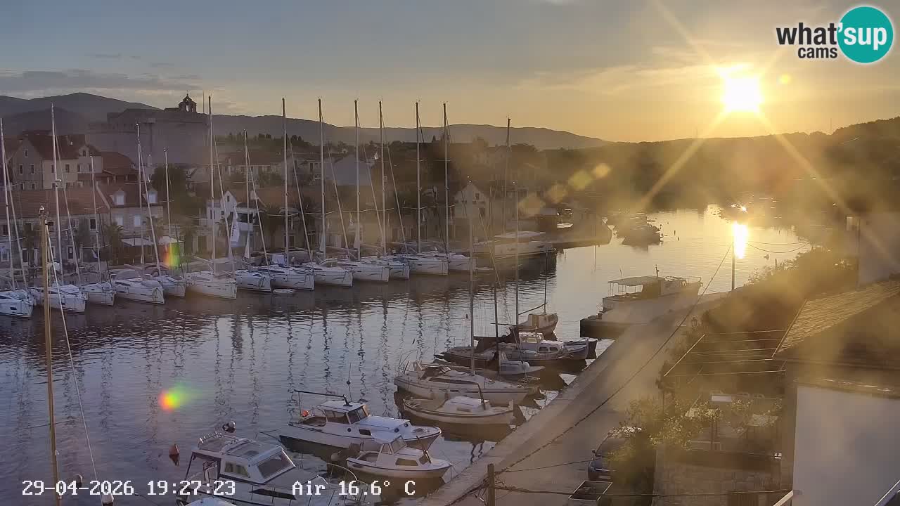 Livecam Vrboska marina | Hvar island | Dalmatia