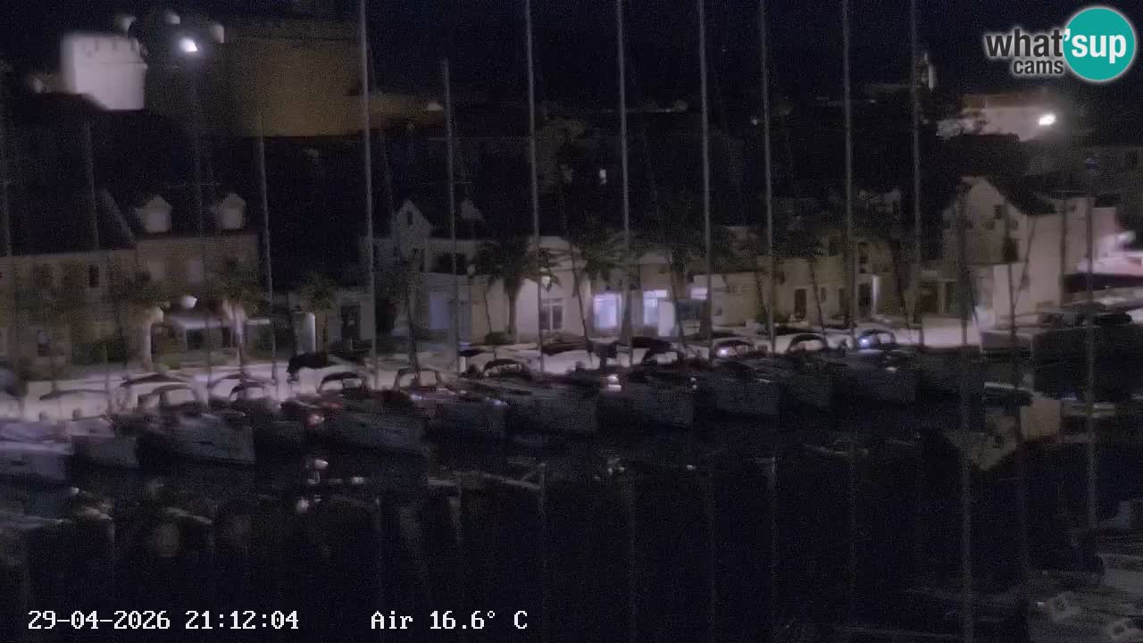 Livecam Hvar Vrboska marina | Île de Hvar | Dalmatia